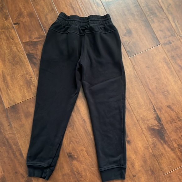 Boys black elastic waist joggers - Picture 6 of 6